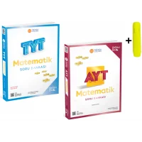 ÜçDörtBeş Yayınları TYT AYT Matematik Soru Bankası Seti 2 Kitap Yeni