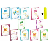ÜçDörtBeş Yayınları TYT AYT Tüm Dersler Soru Bankası Seti 11 Kitap Yeni