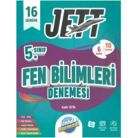 Ünlüler Karması 5. Sınıf Jett Fen Bilimleri 16 Deneme Seti