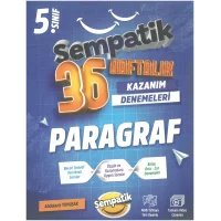 Ünlüler Karması 5. Sınıf Sempatik Serisi Paragraf 36 Haftalık Kazanım Denemeleri