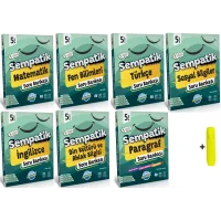 Ünlüler Karması 5. Sınıf Sempatik Tüm Dersler Soru Bankası Seti Yeni Matematik Fen Türkçe Sosyal İngilizce Din Paragraf