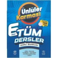 Ünlüler Karması 6. Sınıf Tüm Dersler Soru Bankası Yeni