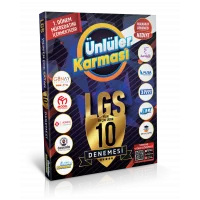 Ünlüler Karması 8. Sınıf 2026 LGS 1. Dönem Tüm Dersler 10lu Deneme Seti Tamamı Video Çözümlü Sınav Hazırlık