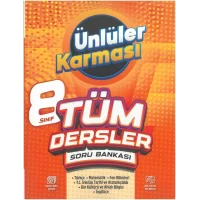Ünlüler Karması 8. Sınıf Tüm Dersler Soru Bankası Yeni