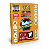 Ünlüler Karması LGS 10 Genel Deneme Yeni