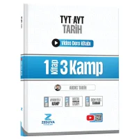 Zeduva Yayınları Ardıç Tarih Tyt-Ayt Tarih 1 Kitap 3 Kamp Video Ders Kitabı