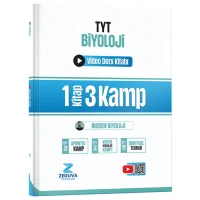 Zeduva Yayınları Biosem TYT Biyoloji 1 Kitap 3 Kamp Video Ders Kitabı