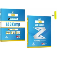 Zeduva Yayınları Fizikfinito AYT Fizik 1 Kitap 3 Kamp Video Ders Kitabı Ve Soru Bankası