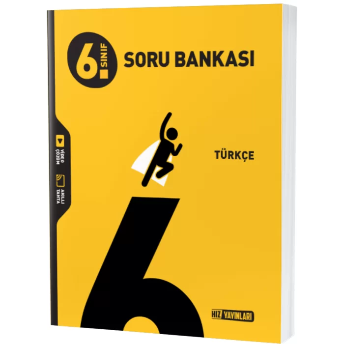 Hız Yayınları 6.Sınıf Türkçe Soru Bankası