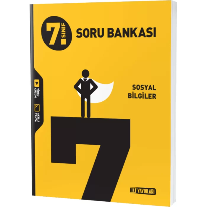 Hız Yayınları 7.Sınıf Sosyal Bilgiler Soru Bankası Yeni