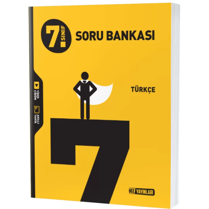Hız Yayınları 7.Sınıf Türkçe Soru Bankası