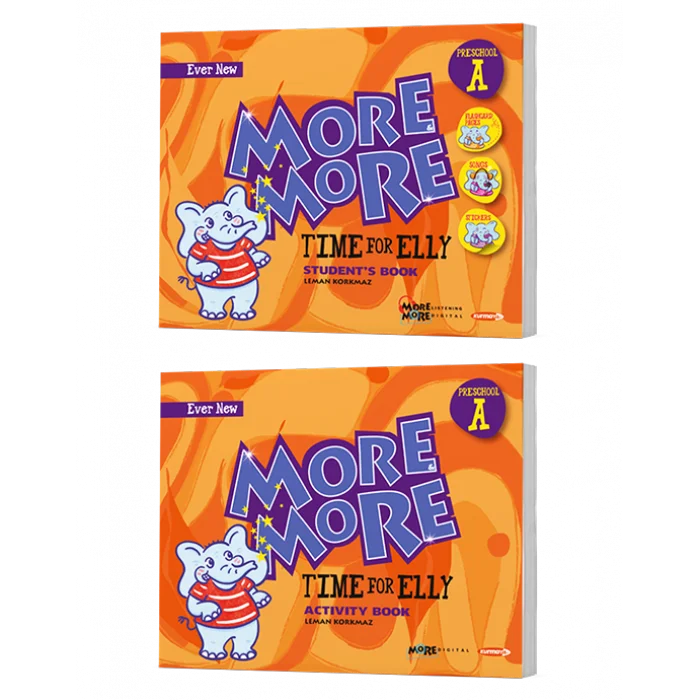 More&More Time For Elly Preschool A 4-5 Yaş 2 Li Set