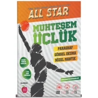 Newton Yayınları 8. Sınıf Paragraf All Star Muhteşem Üçlük Soru Bankası