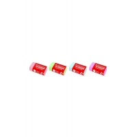 Dust-Free Renkli Silgi 24`lü Kutu