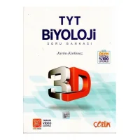 3d Yayınları Tyt Biyoloji 3d Soru Bankası
