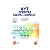 3D Ayt Edebiyat Sosyal Bilimler 1 Tamamı Video Çözümlü Simülasyon Denemeler