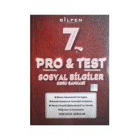 Bilfen Yayıncılık 7. Sınıf Sosyal Bilgiler Pro Test Soru Bankası