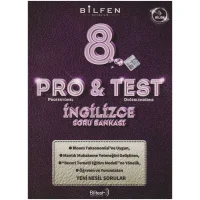 Bilfen Yayıncılık 8. Sınıf İngilizce ProTest Soru Bankası