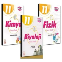 Palme Yayıncılık 11. Sınıf 3lü Set Soru Bankası Fizik Kimya Biyoloji