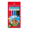 FABER CASTELL ORİJİNAL Kuru Boya 12 Renk Tam Boy