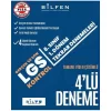 Bilfen Yayınları 8. Sınıf LGS 1. Dönem 4lü Tekrar Denemeleri