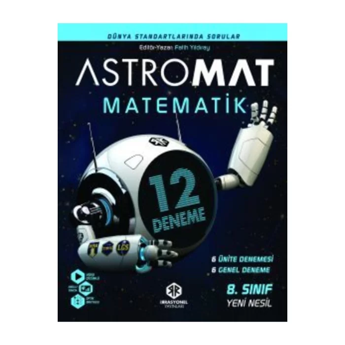 İrrasyonel Yayınları 8. Sınıf LGS Matematik Astromat Yeni Nesil 12 li Deneme