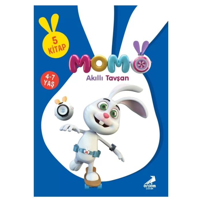 Erdem Çocuk Akıllı Tavşan Momo 5 Kitap Takım