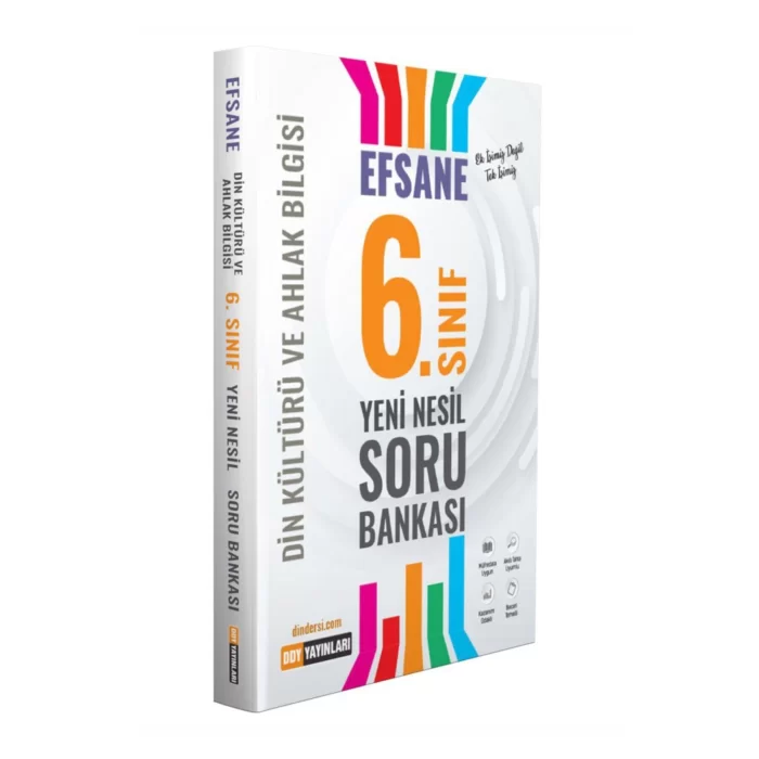 Ddy 6. Sınıf Din Kültürü Ve Ahlak Bilgisi Efsane Yeni Nesil Soru Bankası