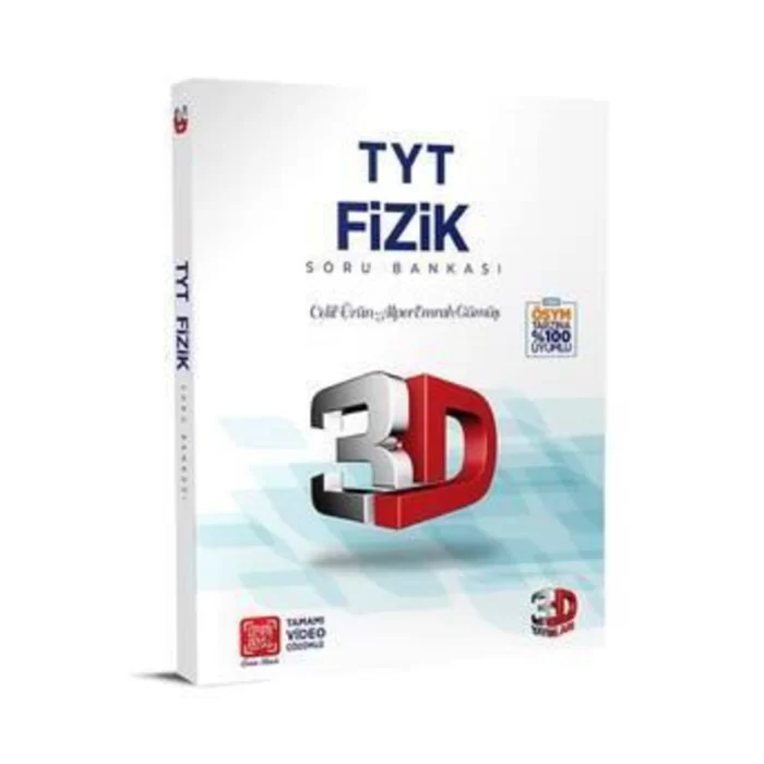 3d Yayınları Tyt Fizik Soru Bankası Tamamı Video Çözümlü