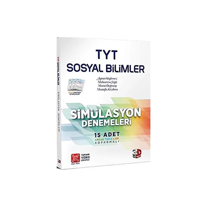 3d Tyt Sosyal Bilimler Simülasyon Denemeleri