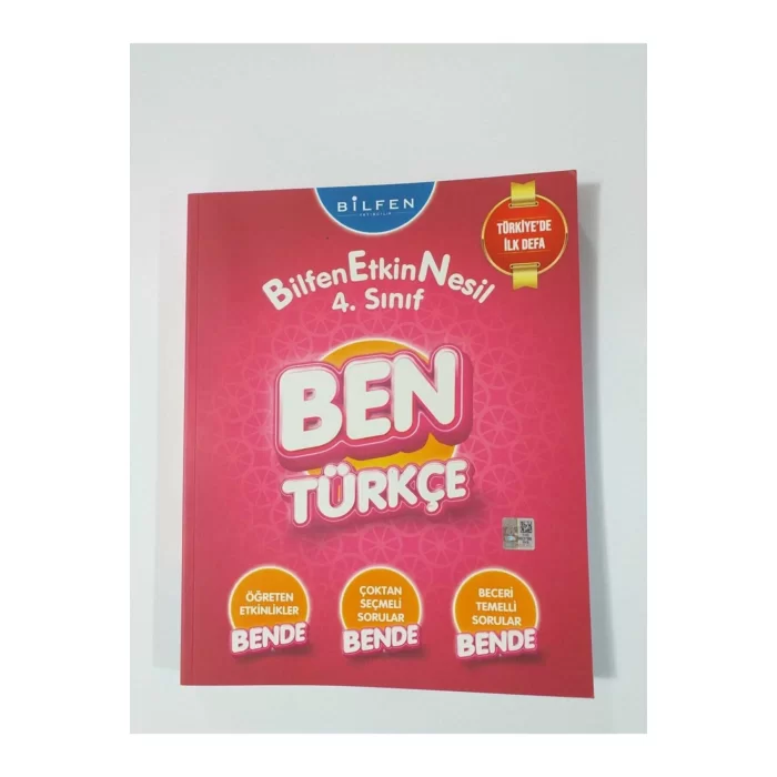 Bilfen Yayınları 4.sınıf Ben Türkçe Etkinlik Kitabı