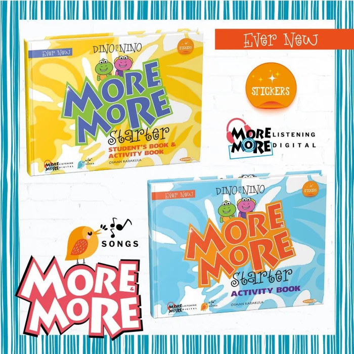 Kurmay ELT More and More English Starter Dino and Dino Yeni