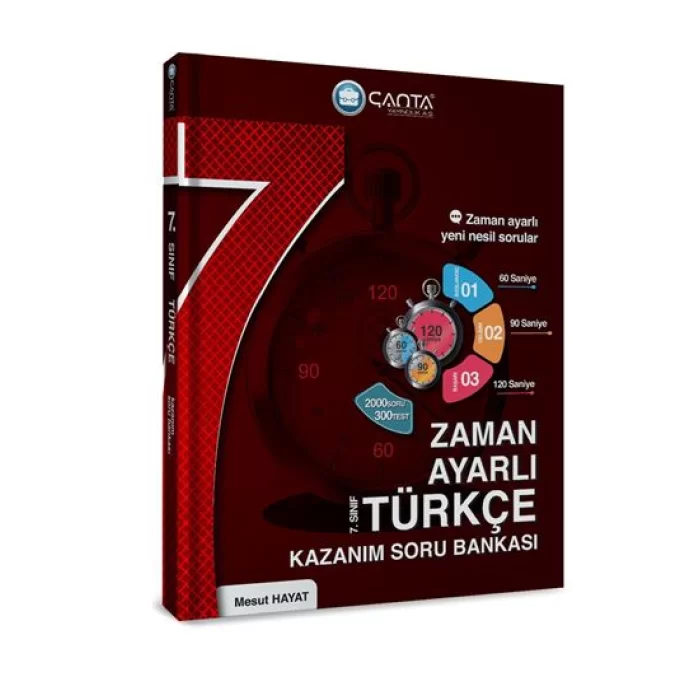 Çanta Yayınları 7.Sınıf Tüm Dersler Zaman Ayarlı Kazanım Soru Bankası