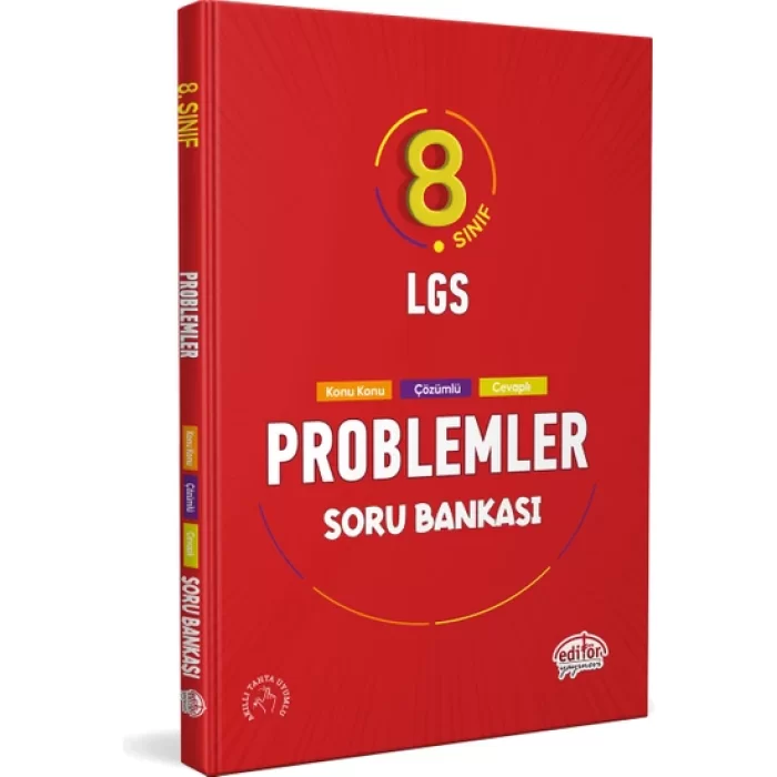 Editör Yayınları Lgs 8. Sınıf Problemler Soru Bankası