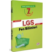 Editör Yayınları 7. Sınıflar İçin Giriş Seviyesi LGS Fen Bilimleri