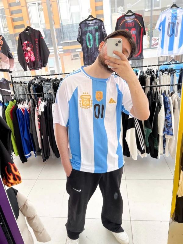 ARJANTİN MESSİ 10 VİNTAGE FORMA