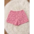 PULL DETAYLI ŞORT-PEMBE