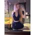 ASHLEY SİMLİ ŞORT ETEK BLUZ - LACİ