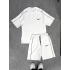 NIKE OVERSIZE ŞORTLU TAKIM - BEYAZ