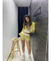 STAR ŞORTLU TAKIM - SARI