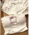 HELLO KİTTY ŞORTLU CROP TAKIM