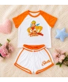 Stella Turuncu Şort T-shirt Takım
