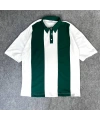 POLO YAKA DİKEY OVERSİZE TSHİRT