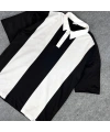 POLO YAKA DİKEY OVERSİZE TSHİRT