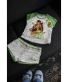 Aisha Yeşil Şort T-shirt Takım