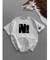 NIKE NAKIŞ PE BEYAZ OVERSİZE TSHİRT