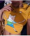 CARTOON ADVENTURE TIME CROP