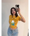 CARTOON ADVENTURE TIME CROP