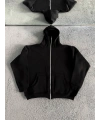 NINJA SIYAH ZİPP HOODİE