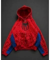 SPIDER OVERSİZE HOODİE-RED